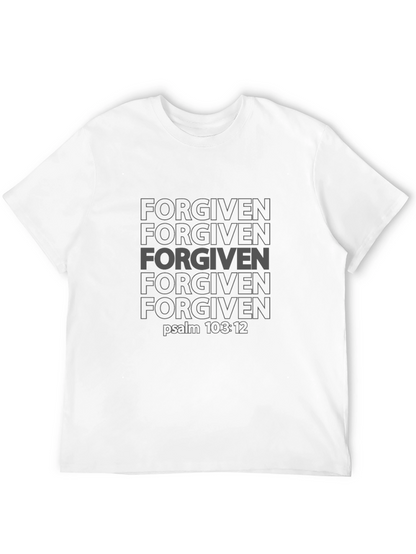 Forgiven Psalm 103:12 Graphic Tee