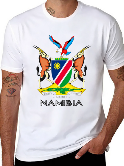 Namibia Coat of Arms Graphic T-Shirt