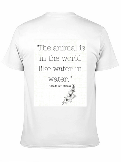 Animal Quote T-Shirt: Claude Lévi-Strauss Inspired Tee