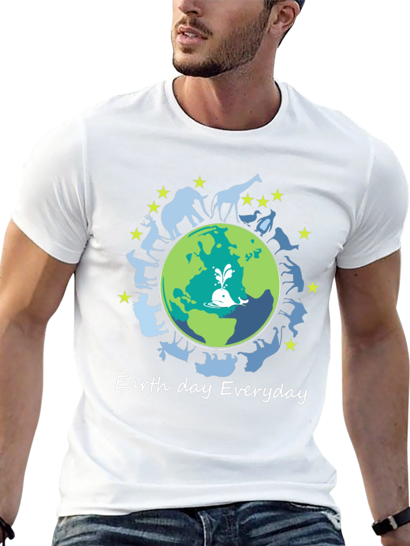 Earth Day Everyday Graphic T-Shirt