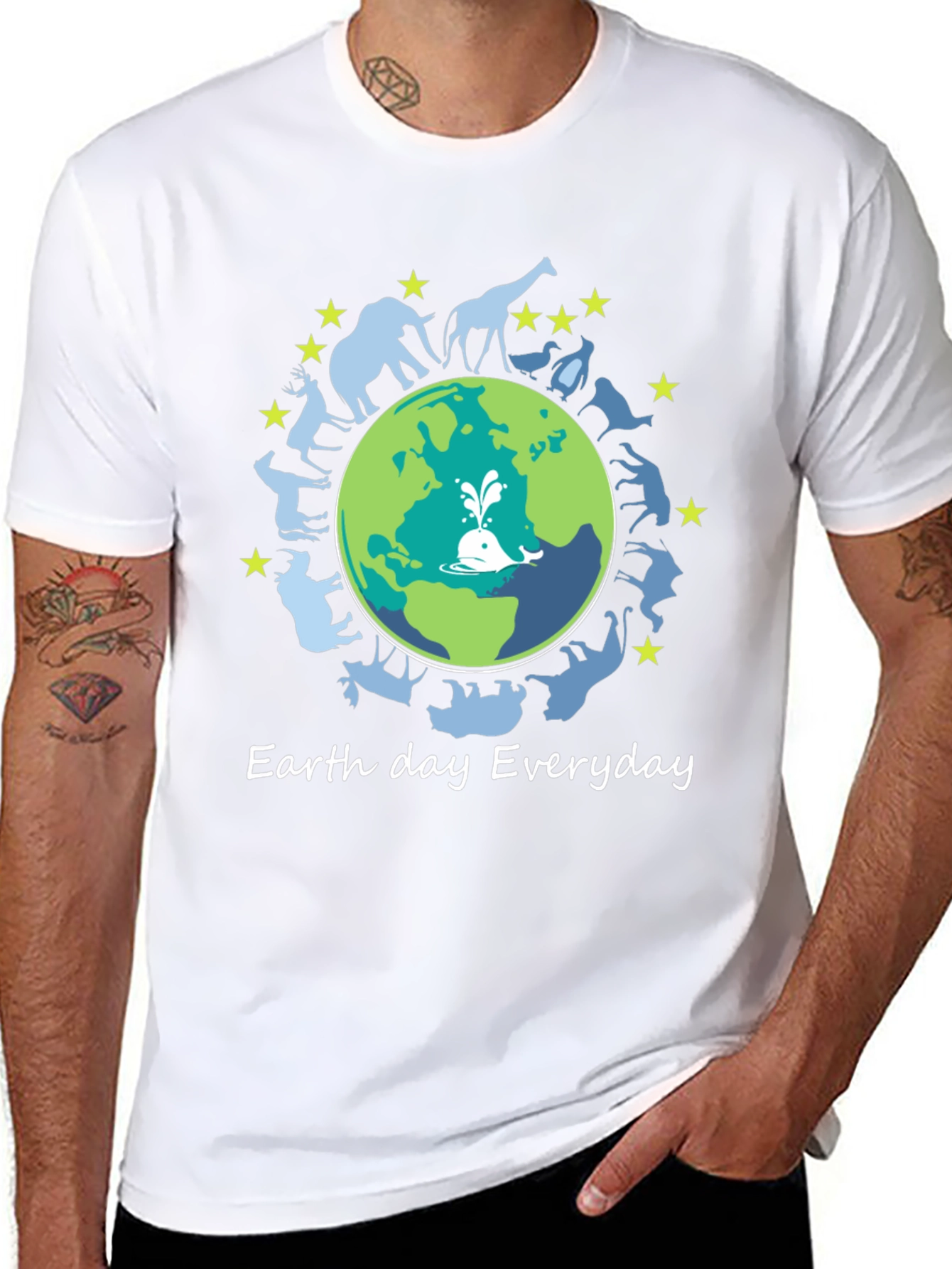 Earth Day Everyday Graphic T-Shirt