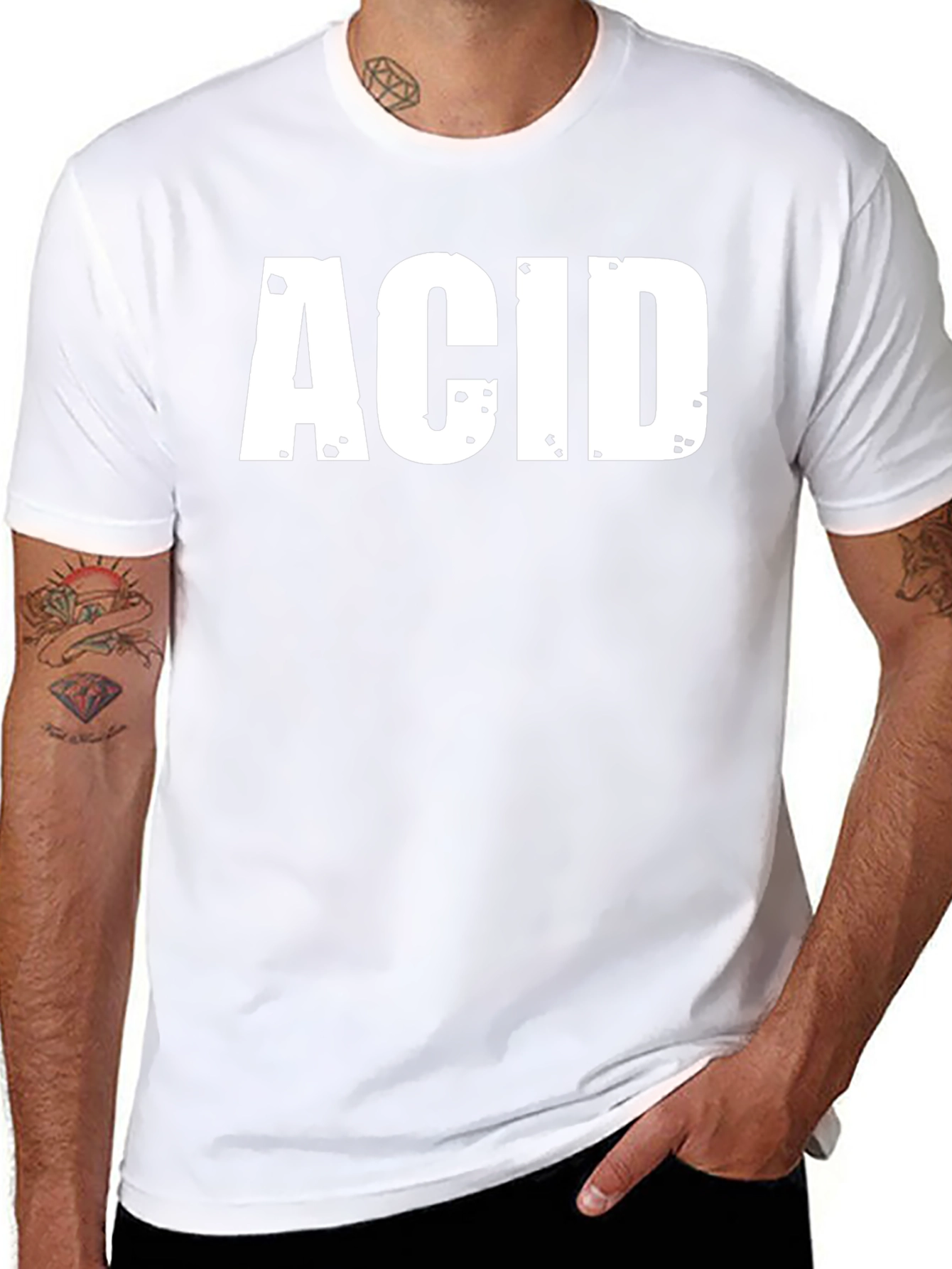 ACID Graphic Tee - Bold Statement T-Shirt