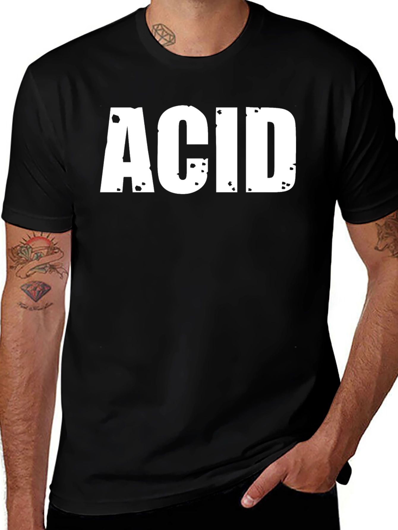 ACID Graphic Tee - Bold Statement T-Shirt
