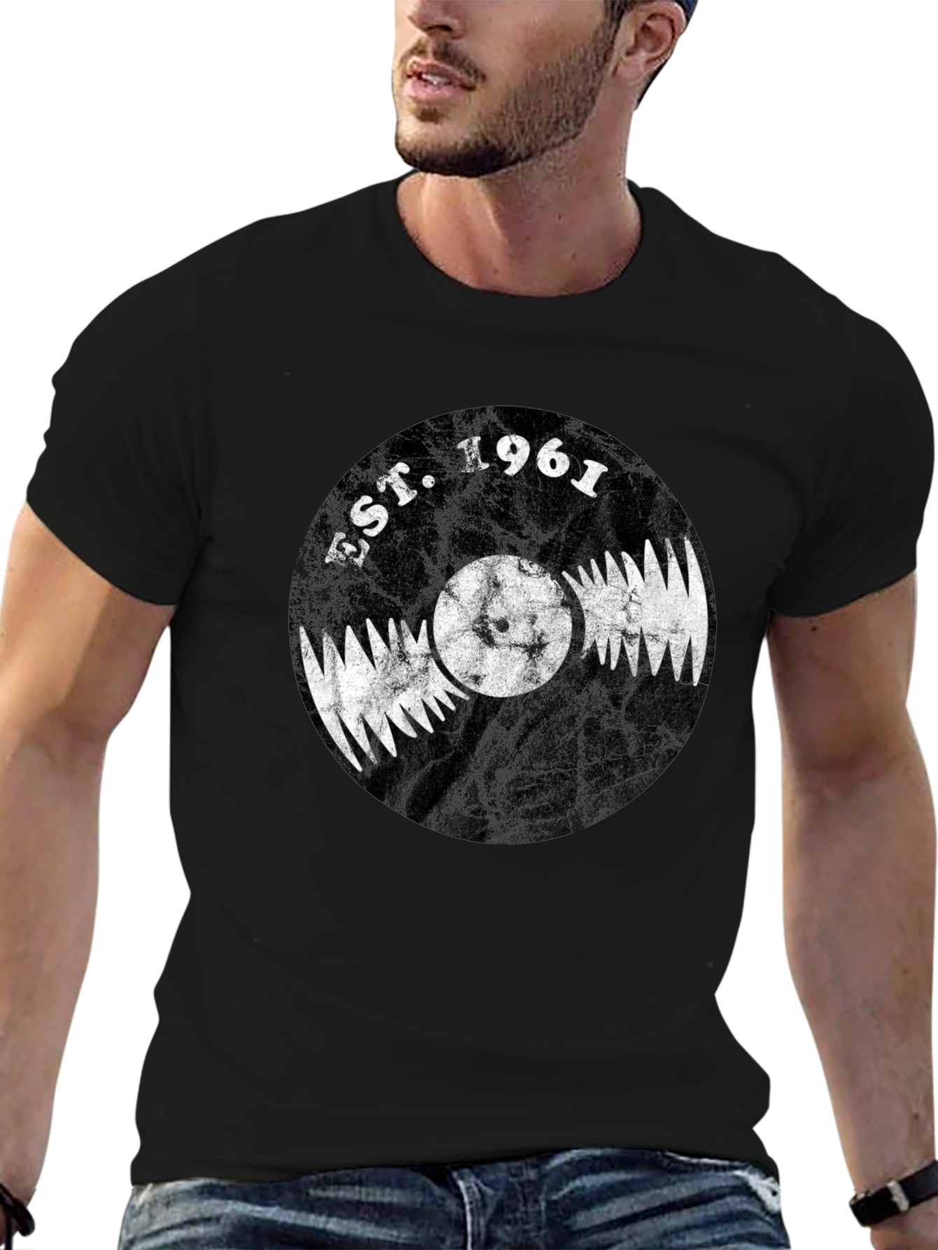 Est. 1961 Vinyl Record Graphic Tee