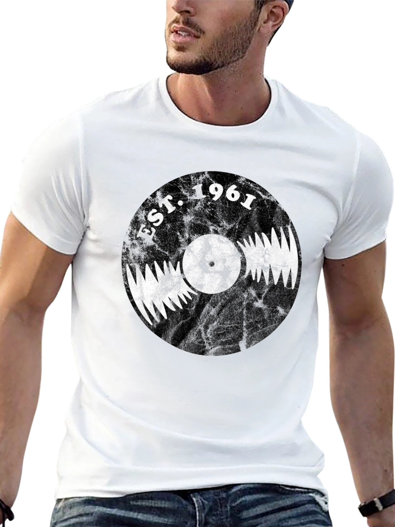 Est. 1961 Vinyl Record Graphic Tee