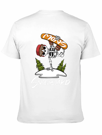 Skeleton Snowboard T-Shirt