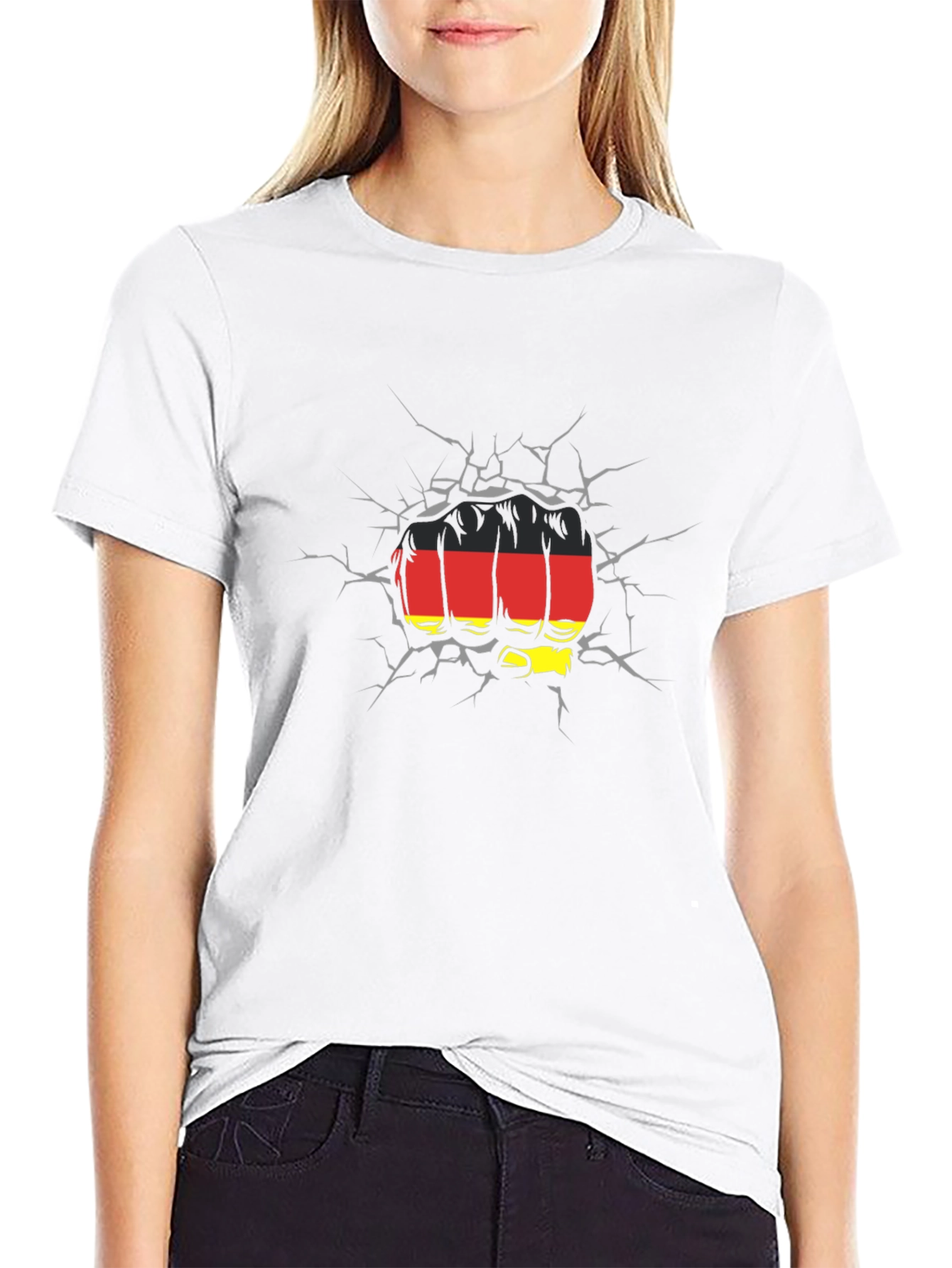 Germany Fist T-Shirt - Black