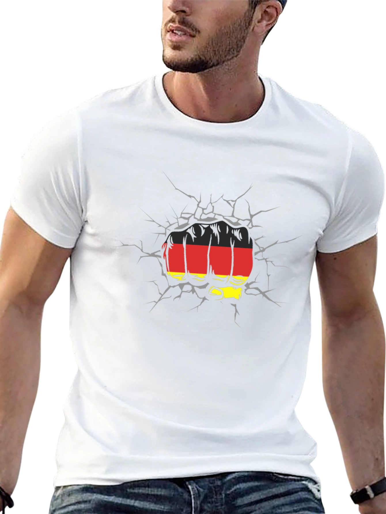 Germany Fist T-Shirt - Black