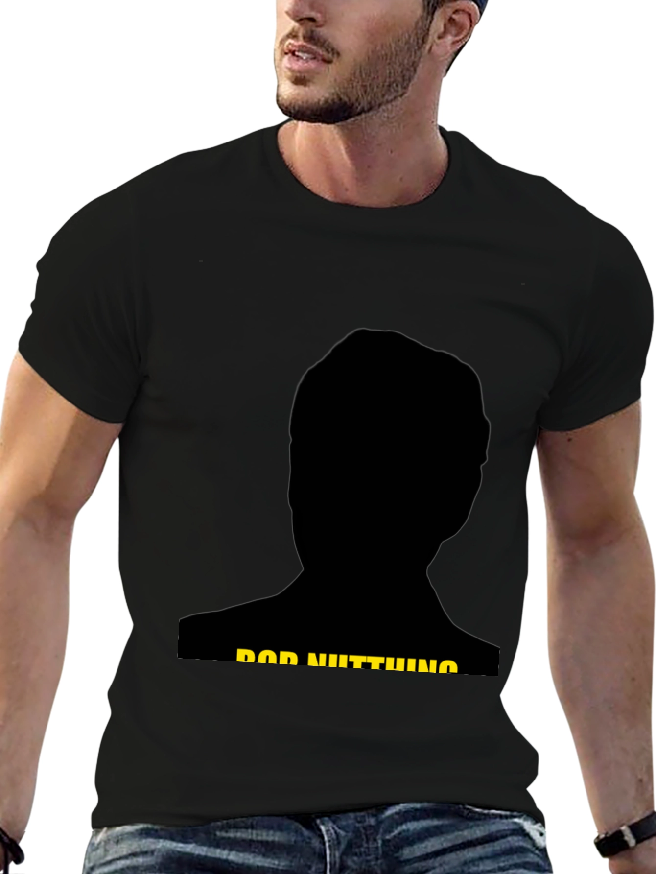 Bold Silhouette Graphic Tee