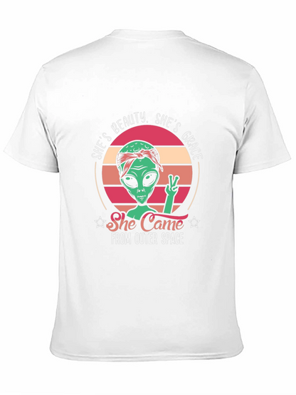 Alien Beauty Grace T-Shirt - Outer Space Tee