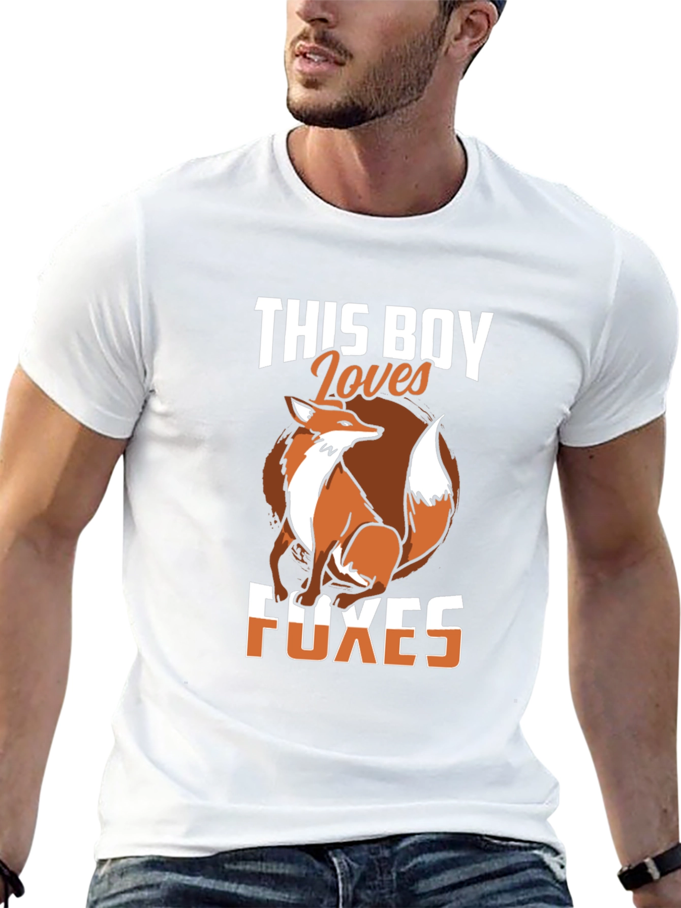 Fox Lover T-Shirt - This Boy Loves Foxes Tee