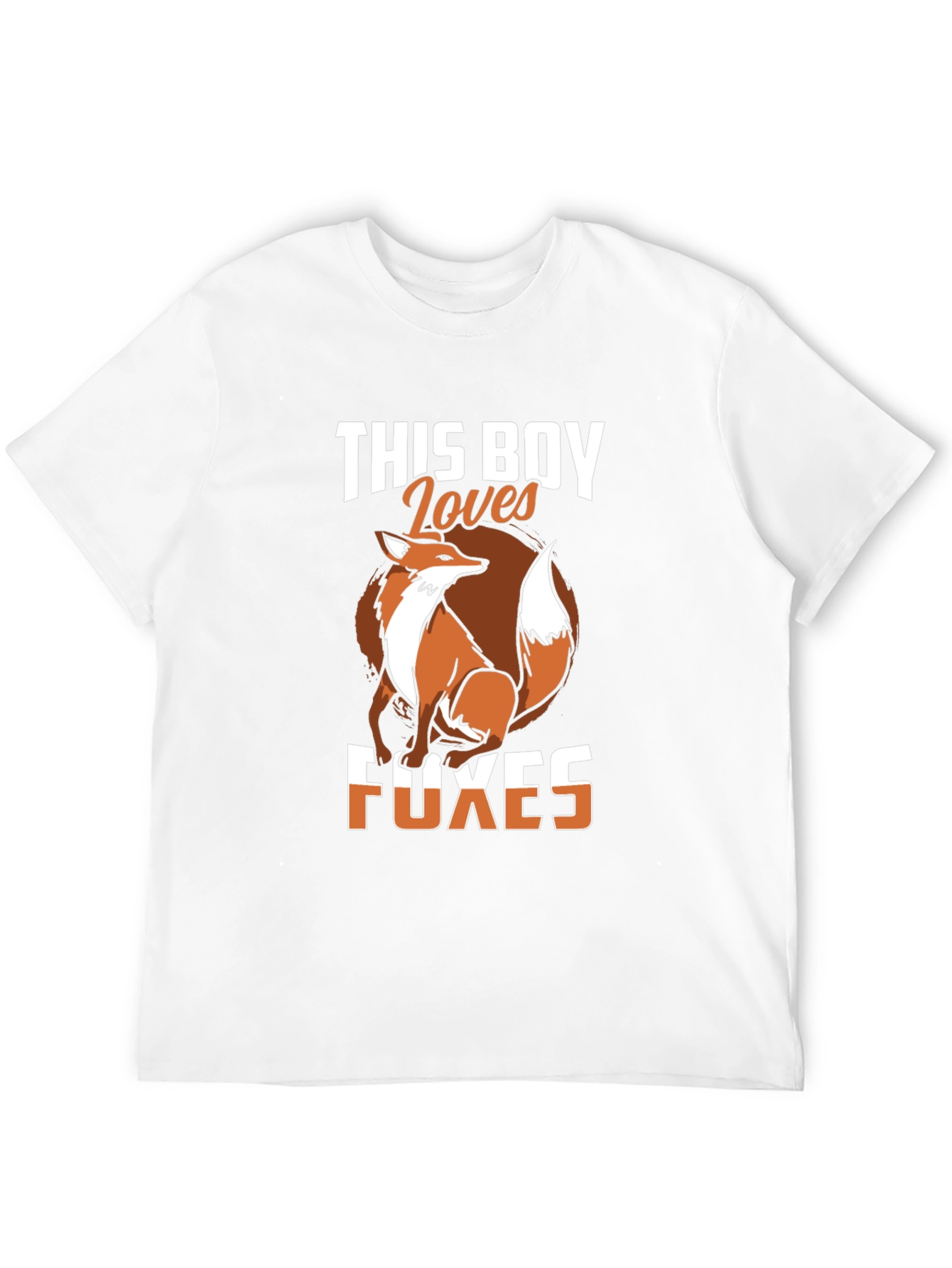 Fox Lover T-Shirt - This Boy Loves Foxes Tee
