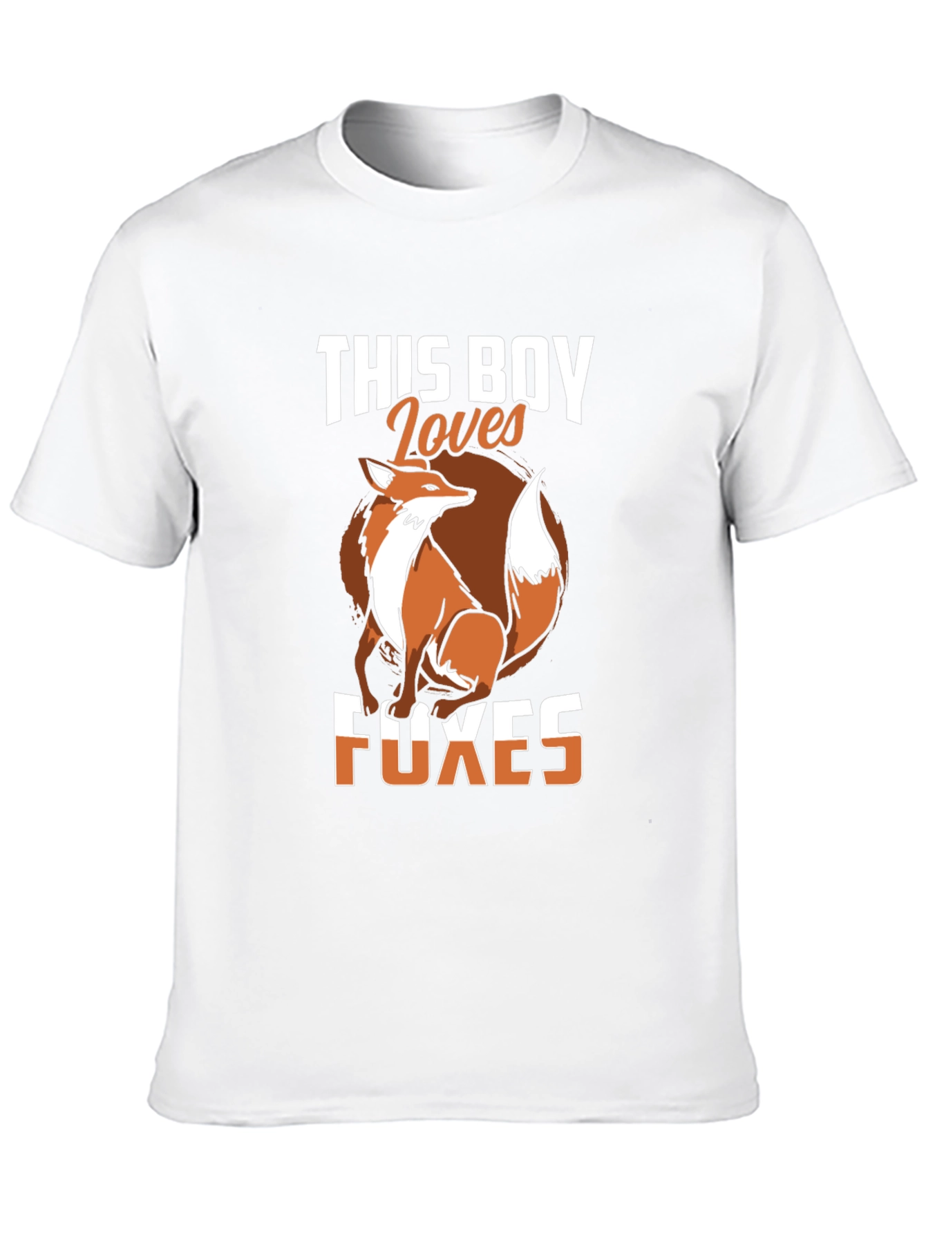 Fox Lover T-Shirt - This Boy Loves Foxes Tee