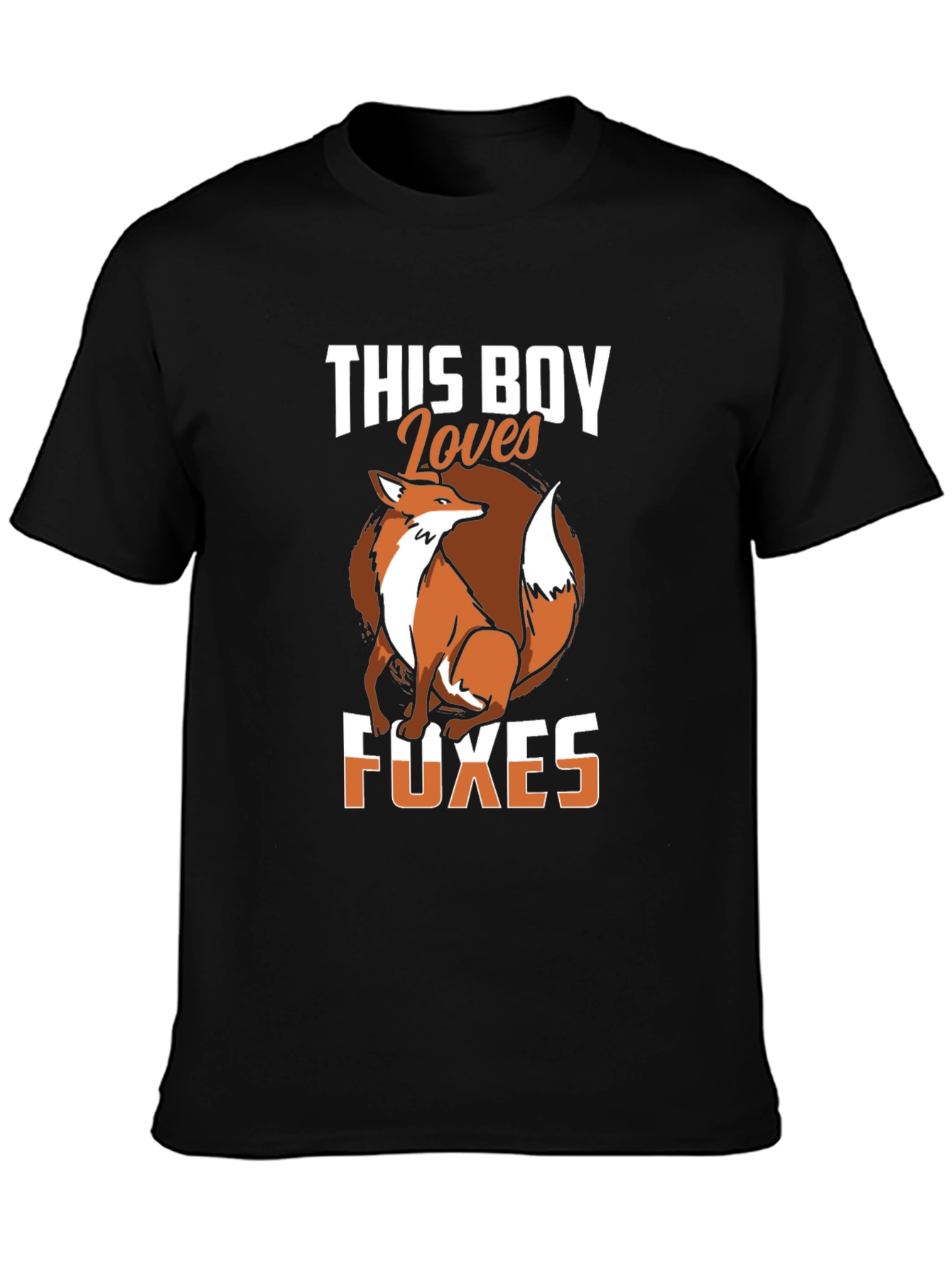 Fox Lover T-Shirt - This Boy Loves Foxes Tee