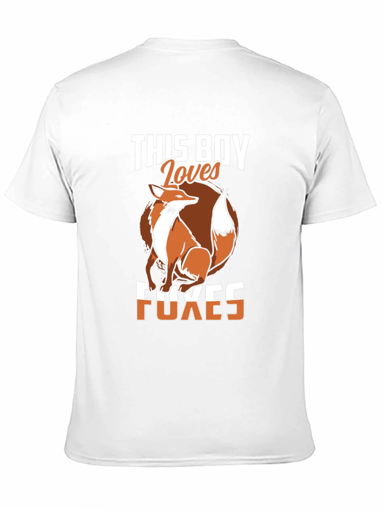 Fox Lover T-Shirt - This Boy Loves Foxes Tee