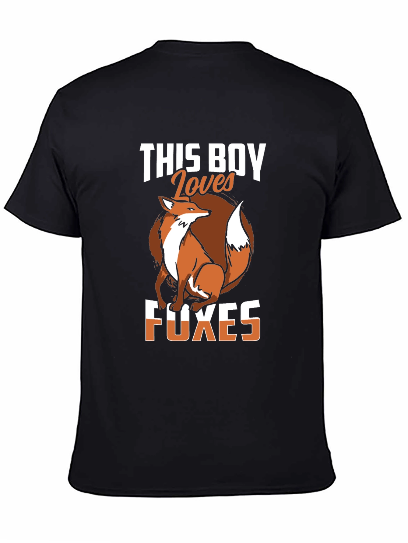 Fox Lover T-Shirt - This Boy Loves Foxes Tee