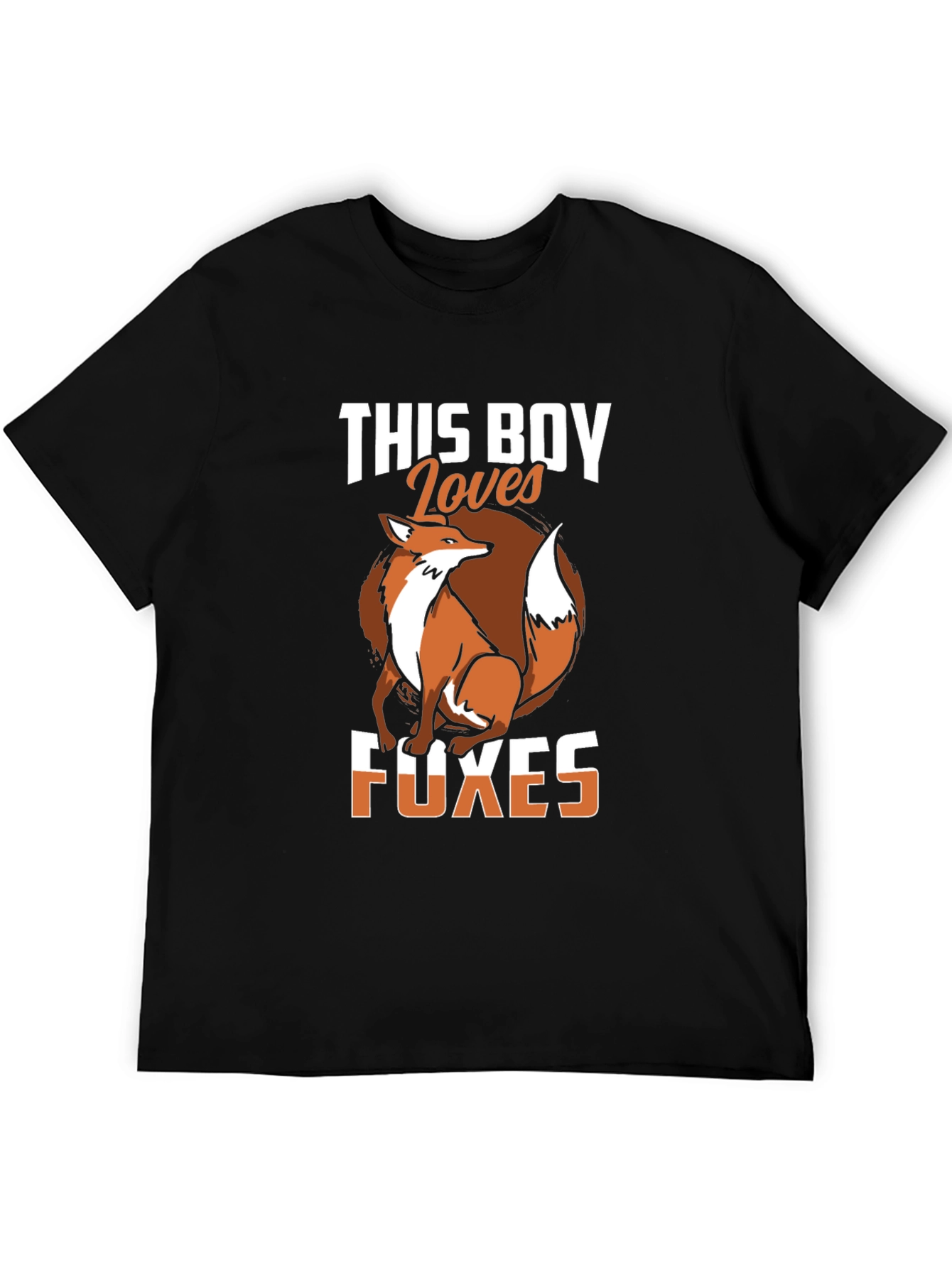 Fox Lover T-Shirt - This Boy Loves Foxes Tee