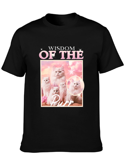Wisdom of the Purr Cat T-Shirt