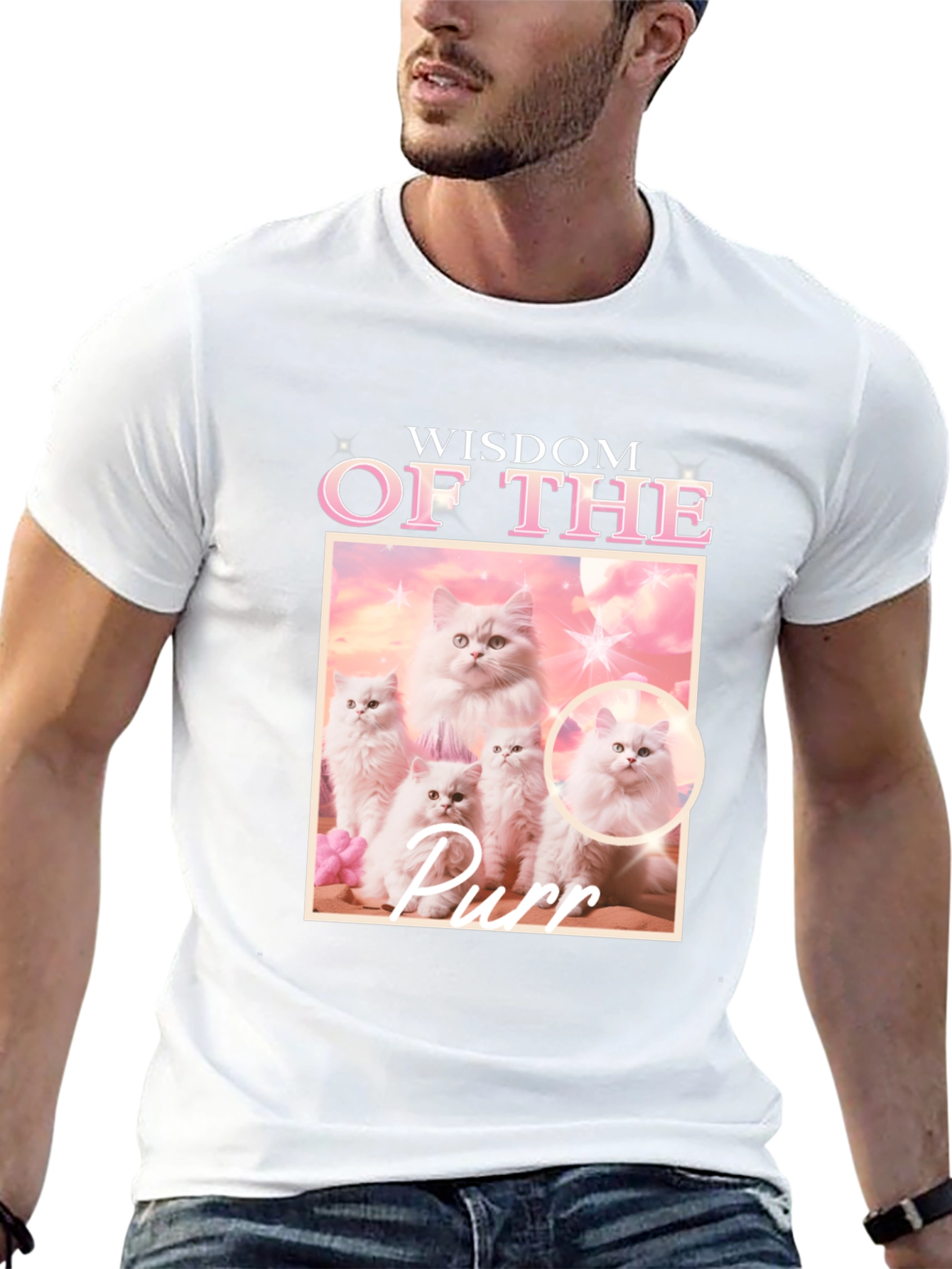 Wisdom of the Purr Cat T-Shirt