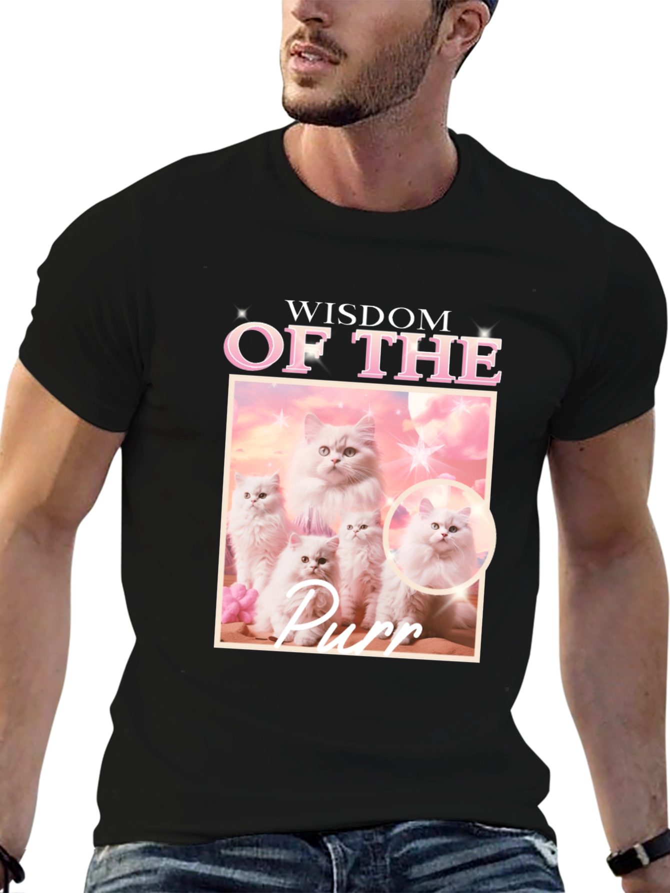 Wisdom of the Purr Cat T-Shirt