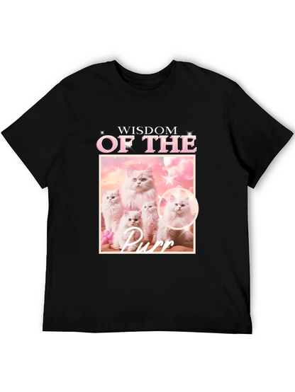 Wisdom of the Purr Cat T-Shirt