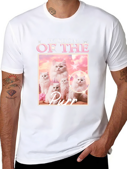 Wisdom of the Purr Cat T-Shirt