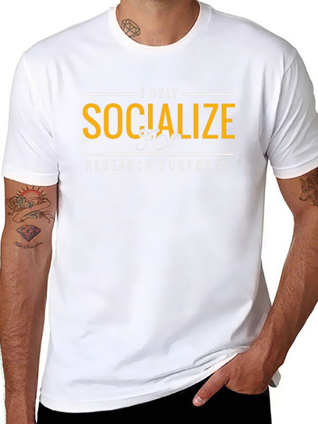Socialize for Research Purposes T-Shirt
