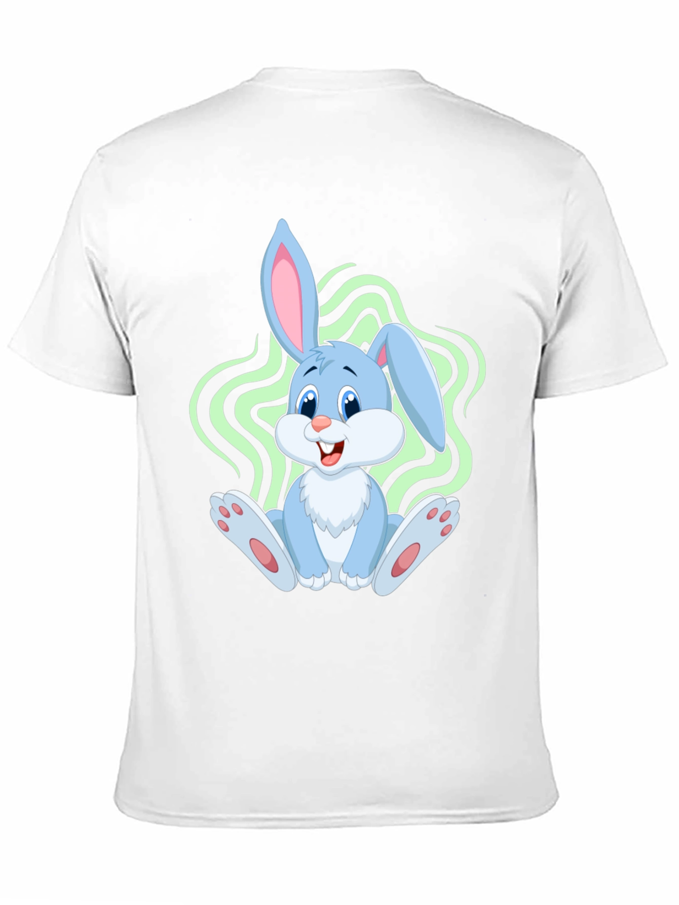Cute Bunny Graphic Tee - Soft Cotton Comfort