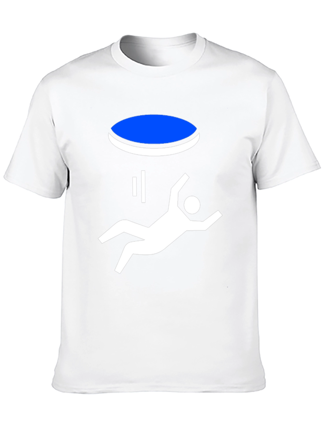 Portal Fall Funny Graphic T-Shirt - Black