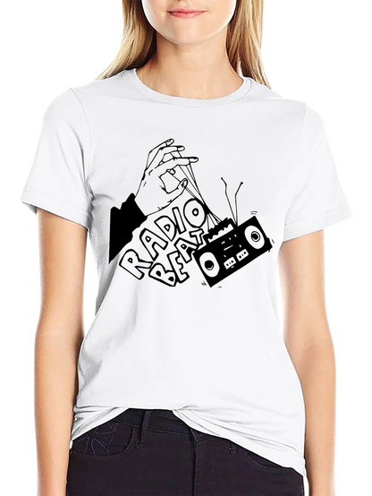 Radio Beat Black Graphic Tee