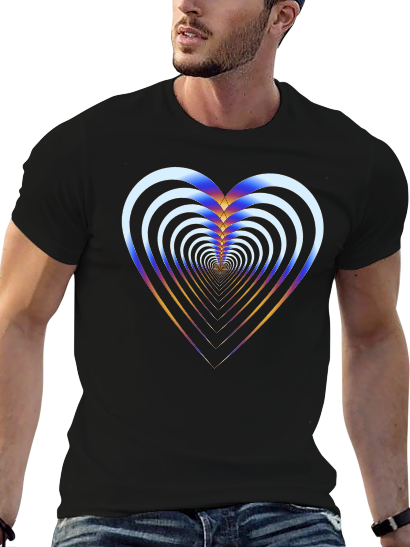 Tunnel Heart Graphic T-Shirt