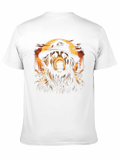 Dog Detective Graphic Tee - Stylish Mens Black T-Shirt