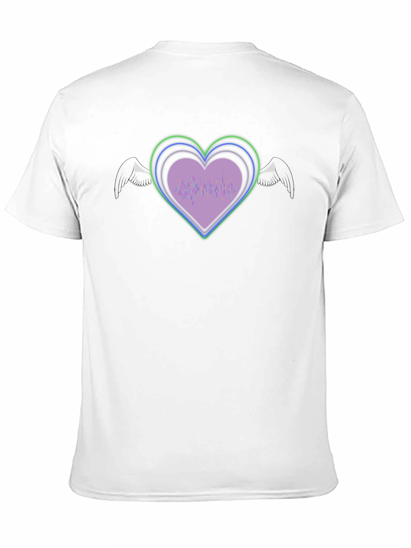 Heart Wings Graphic T-Shirt - Unique Design