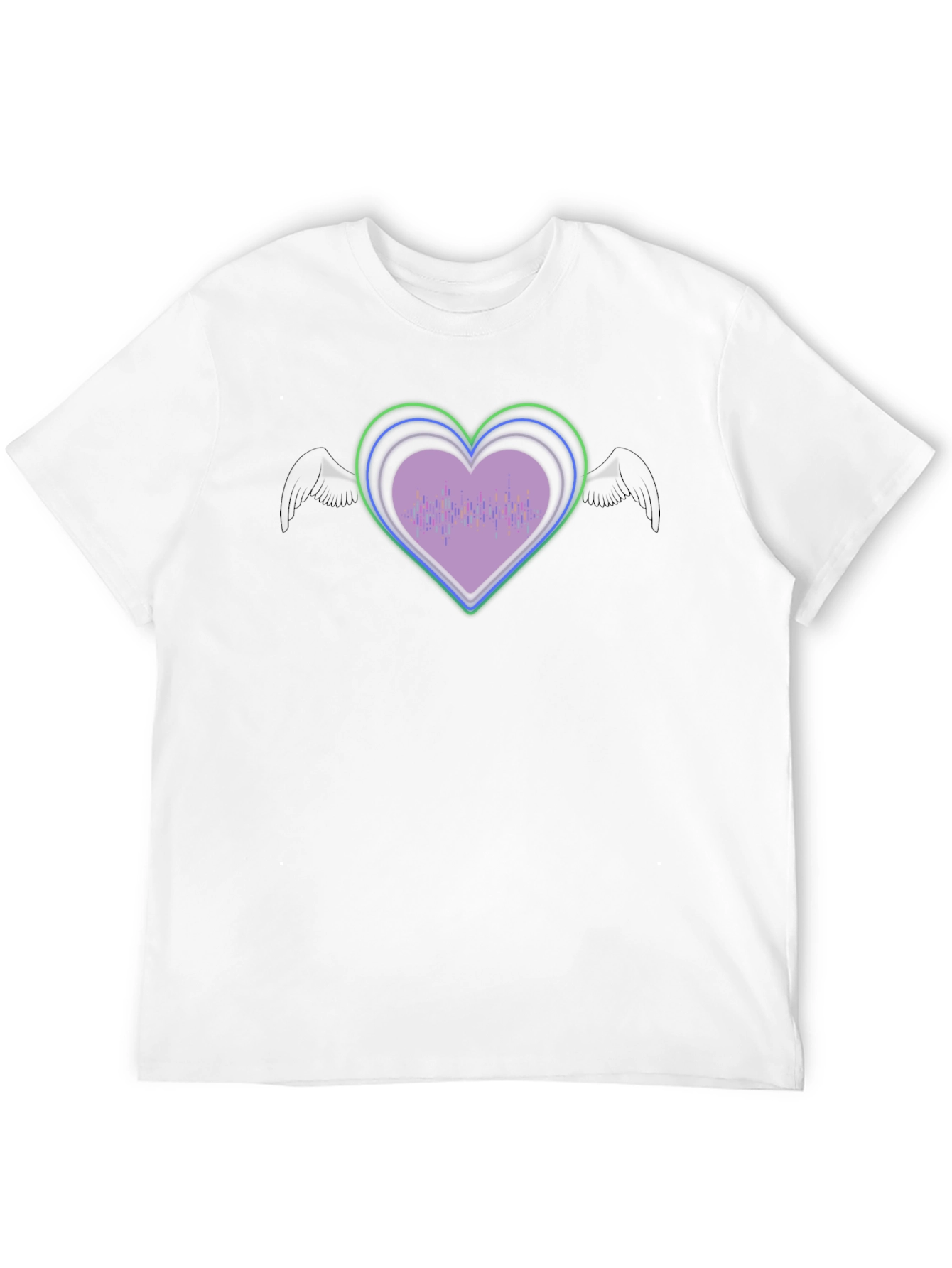 Heart Wings Graphic T-Shirt - Unique Design