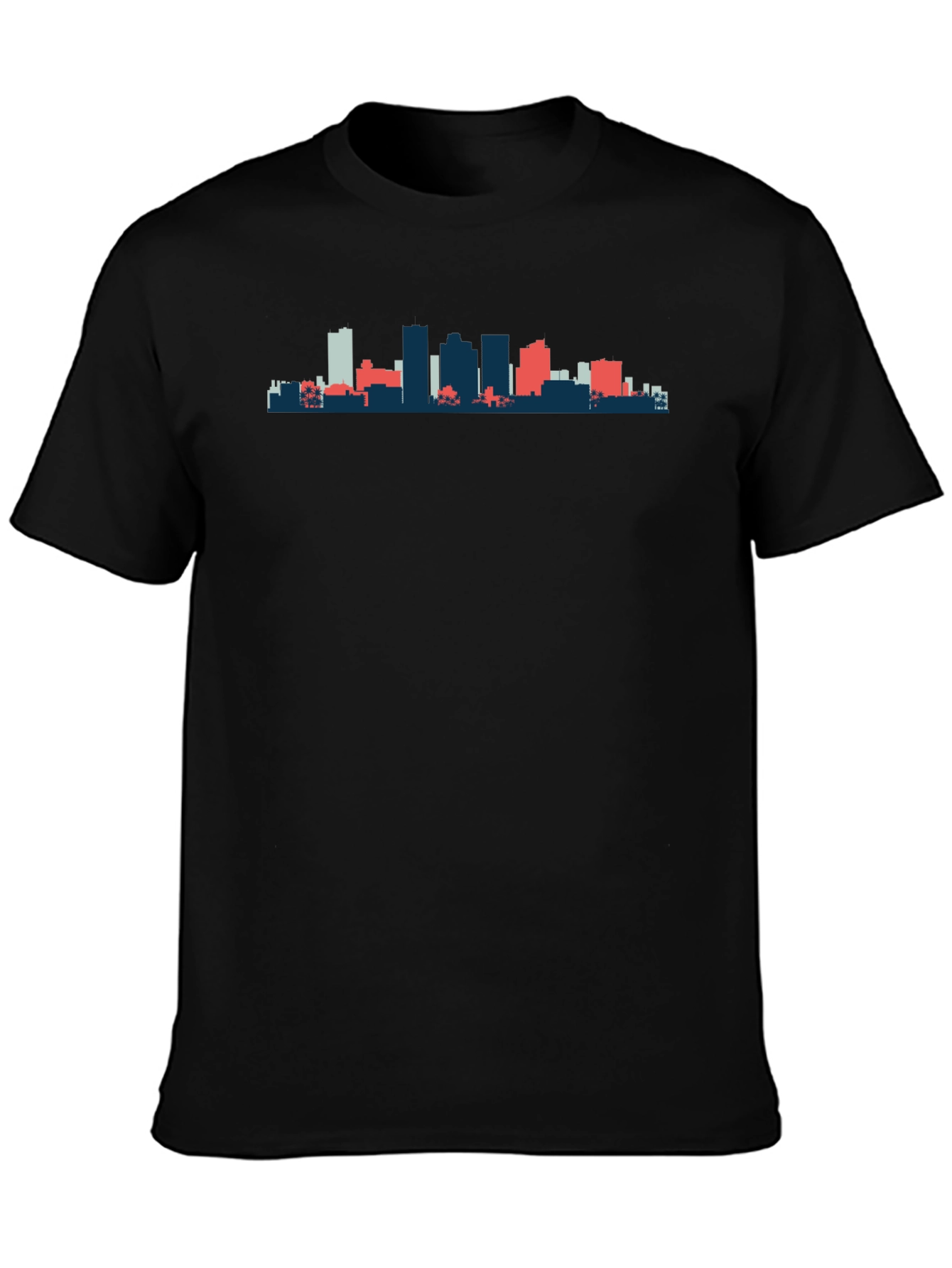 Cityscape Graphic Tee - Modern Design