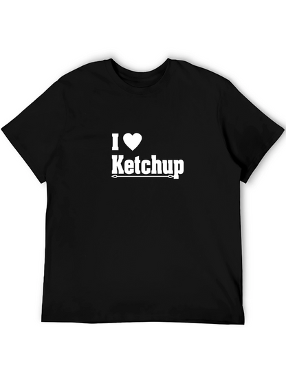 I Heart Ketchup Tee - Funny Foodie T-Shirt