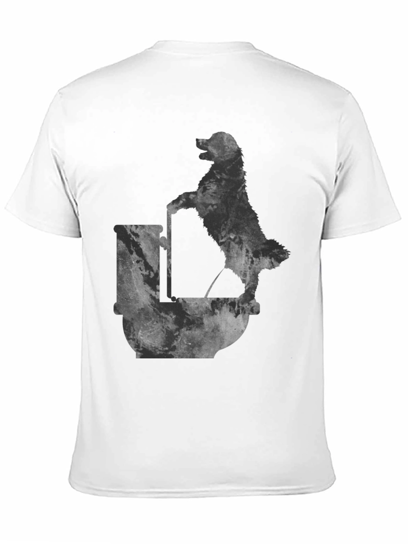 Dog on Barrel Graphic T-Shirt
