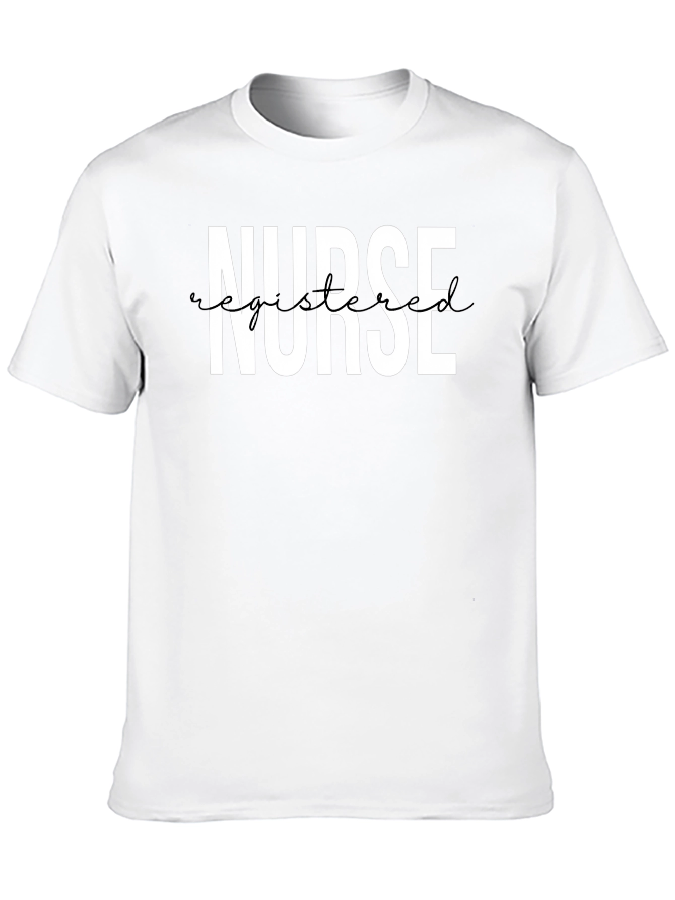 Registered Nurse T-Shirt - Black