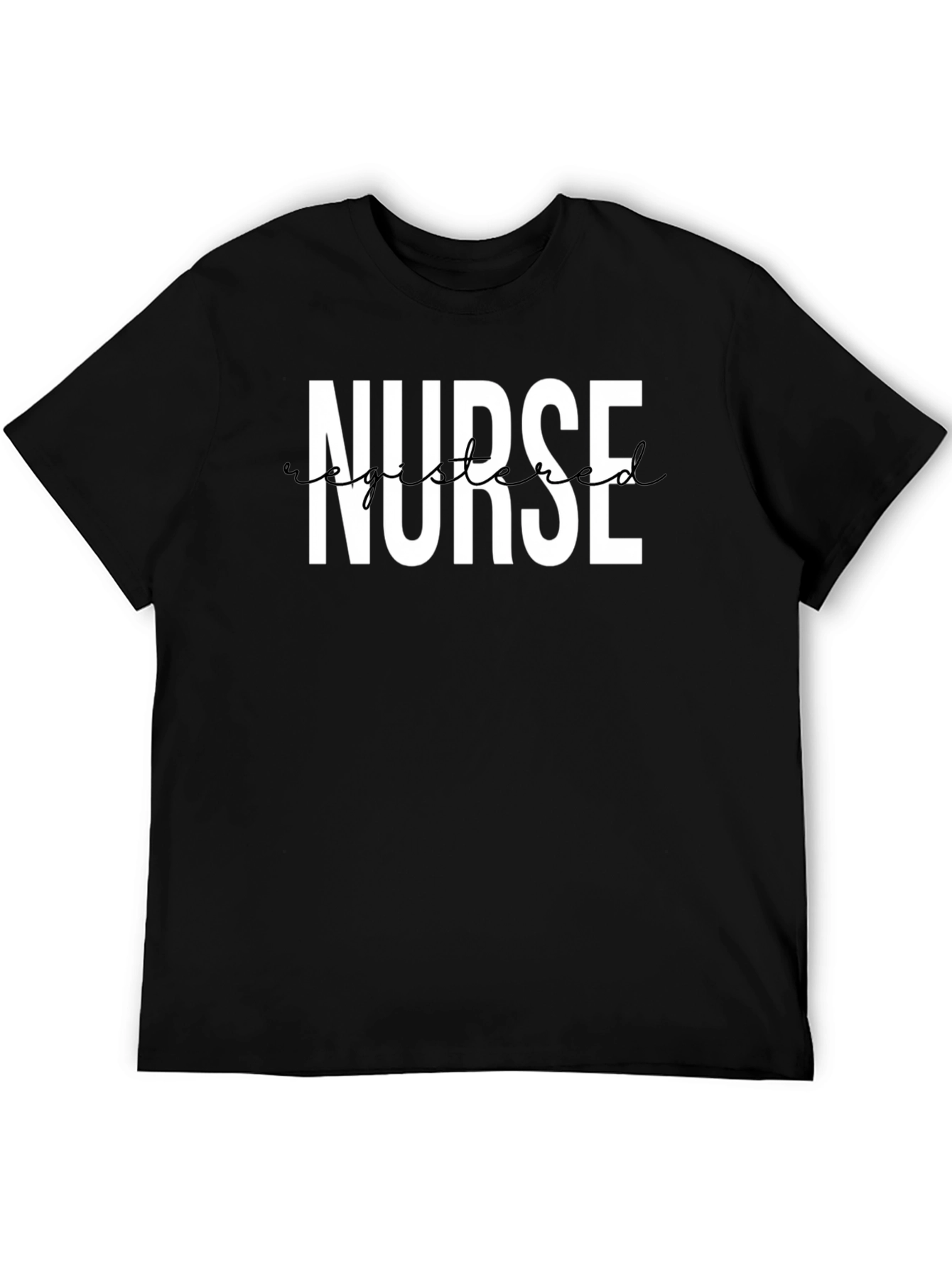 Registered Nurse T-Shirt - Black