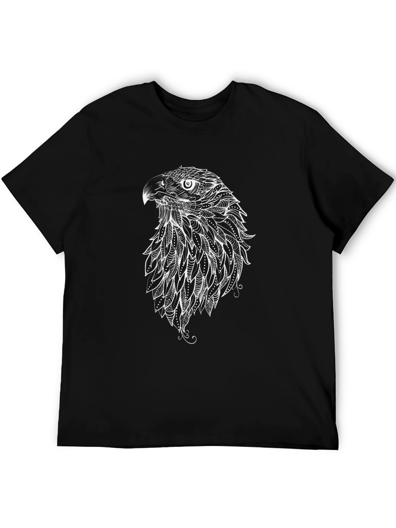 Black Eagle Graphic Tee - Stylish Mens Casual Top