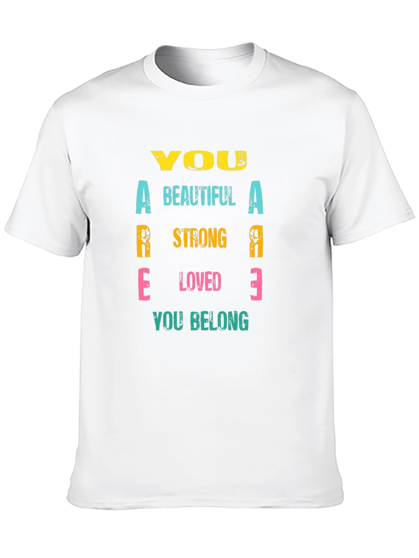 Inspirational You Are T-Shirt - Black