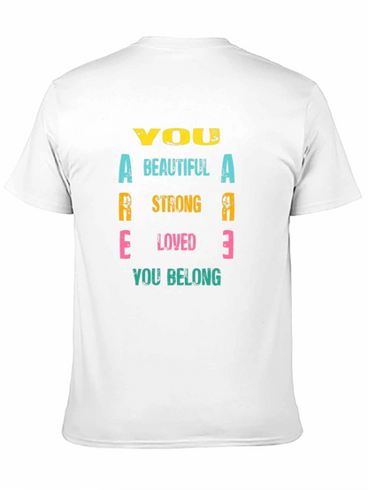 Inspirational You Are T-Shirt - Black