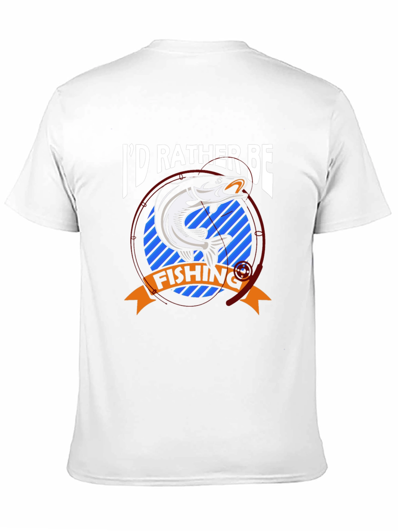 Id Rather Be Fishing T-Shirt - Bass Graphic Tee