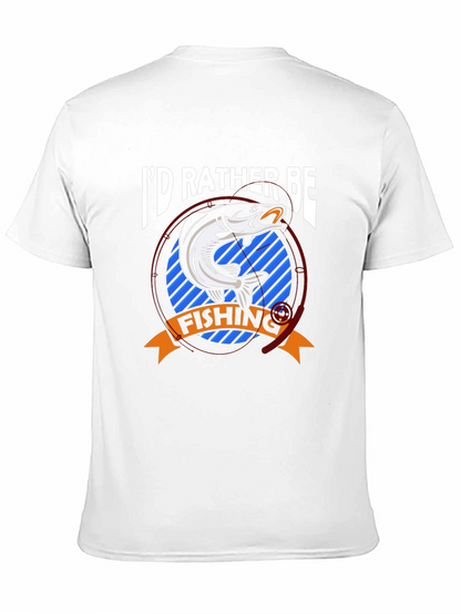 Id Rather Be Fishing T-Shirt - Bass Graphic Tee