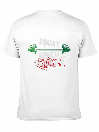 Squat Bench Deadlift Gym Workout T-Shirt