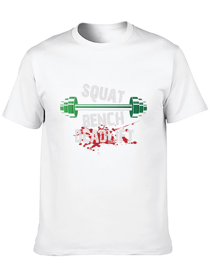 Squat Bench Deadlift Gym Workout T-Shirt