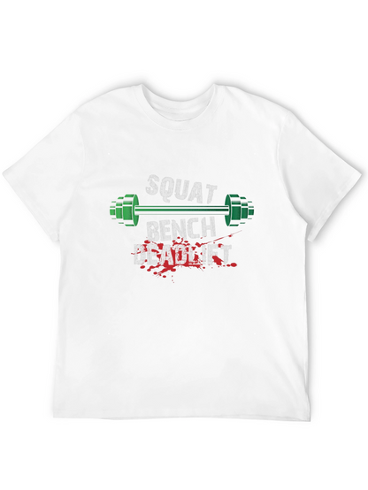 Squat Bench Deadlift Gym Workout T-Shirt