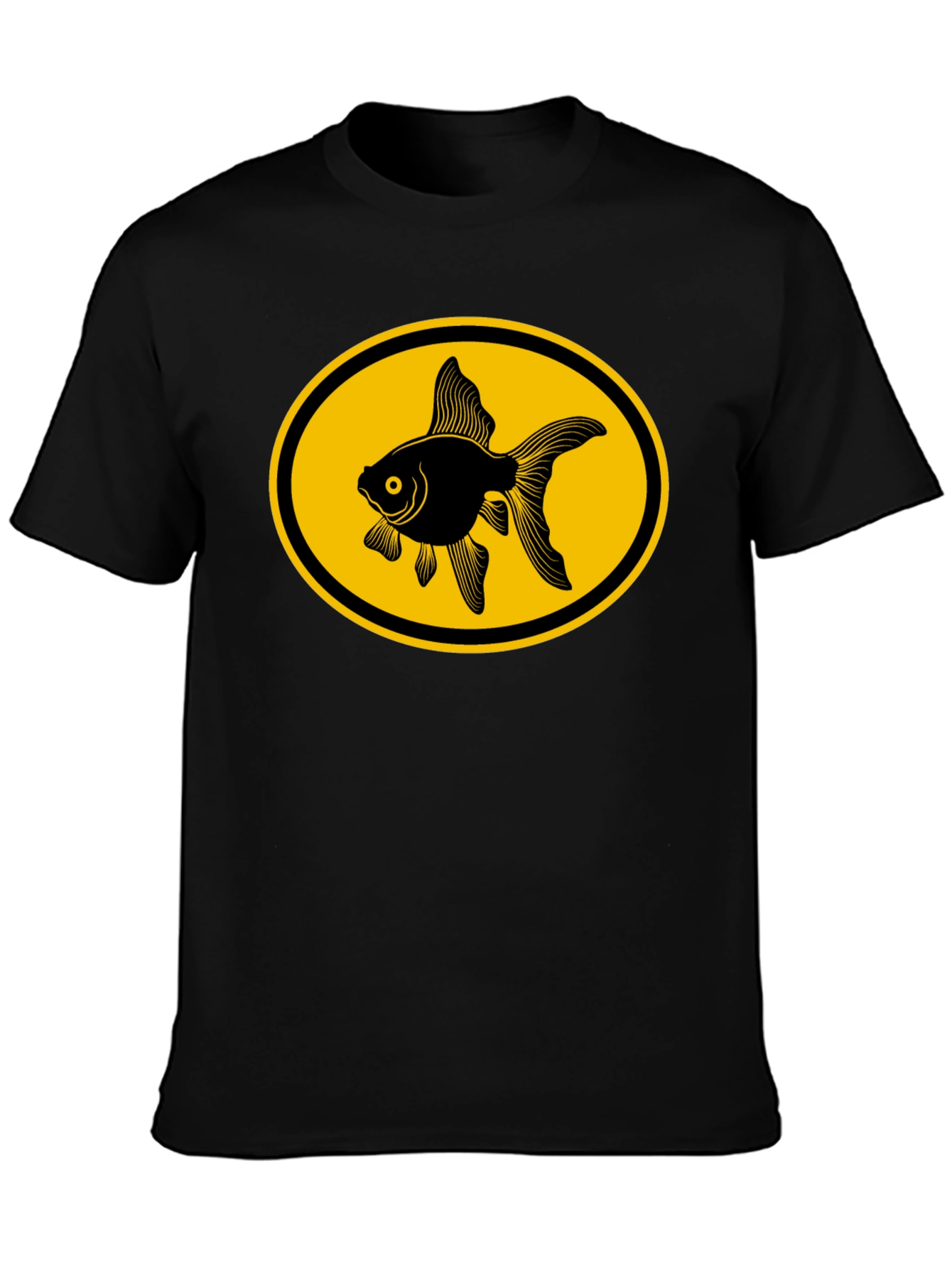 Goldfish Graphic Tee - Black