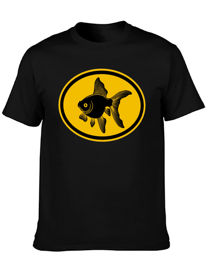 Goldfish Graphic Tee - Black