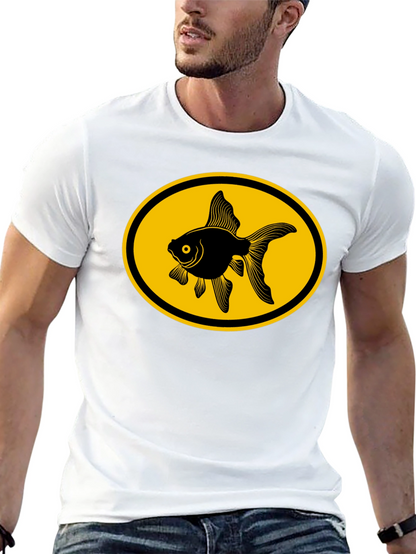 Goldfish Graphic Tee - Black